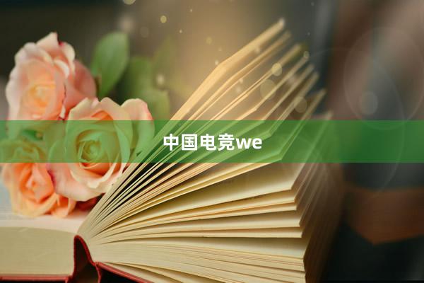 中国电竞we