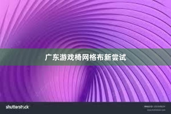 广东游戏椅网格布新尝试